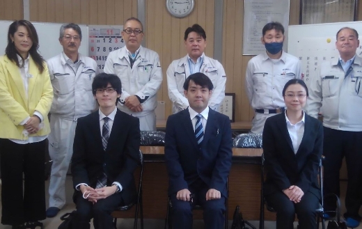 入社式